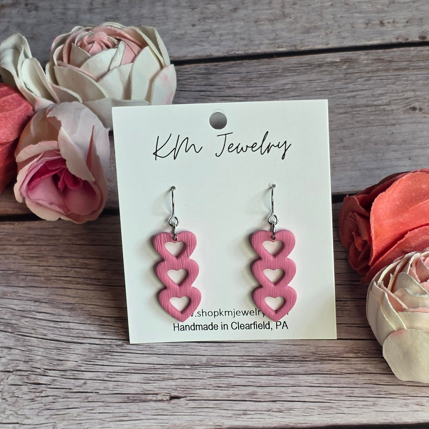 Heart Tier | Pink Sands | Txtr | Silver