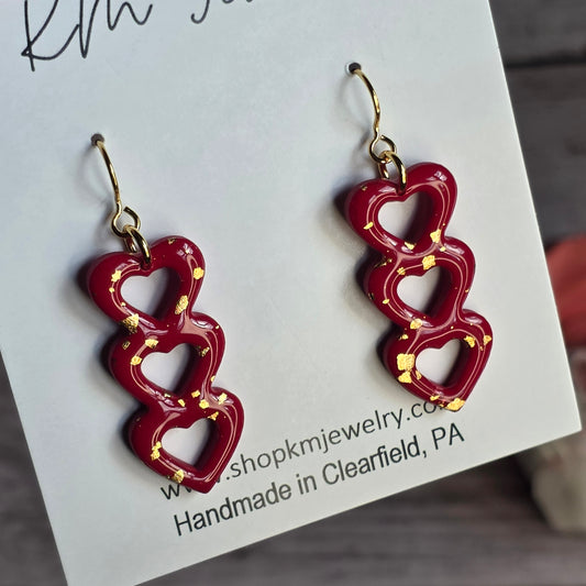 Heart Tier | Gold | Crimson Crush | Clay