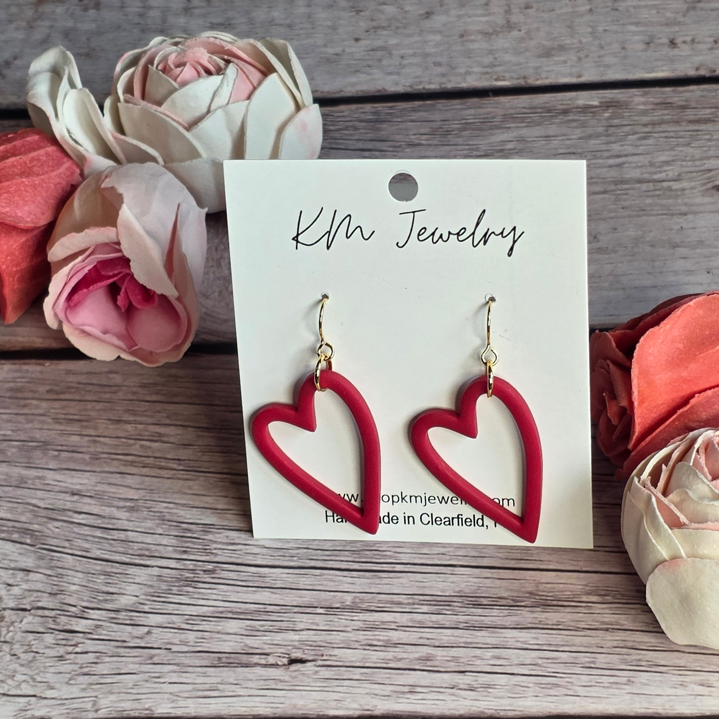 Heart Cutout | Cupid's Kiss | Clay