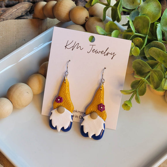 Spring Gnome | Earrings | Extra | Clay
