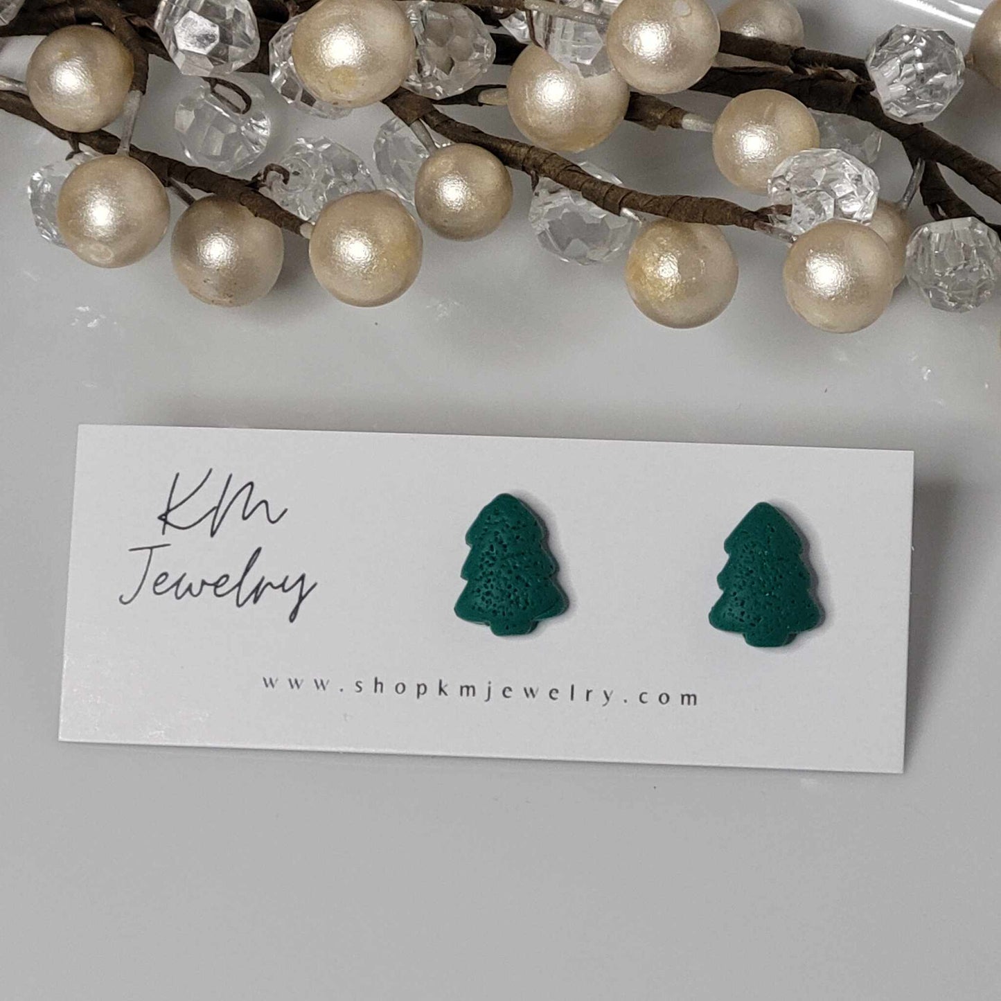 Tree | Textured | Clay Stud