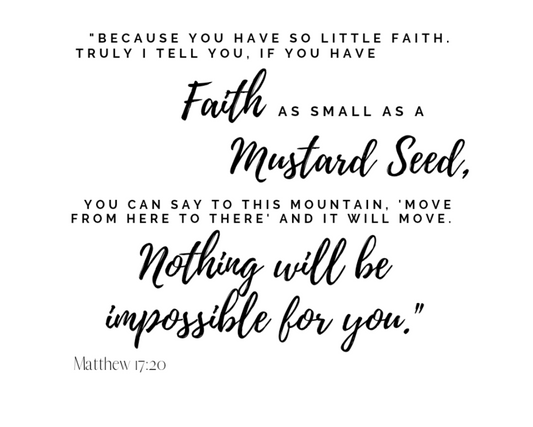 Mustard Seed Faith | Necklace | Mountain