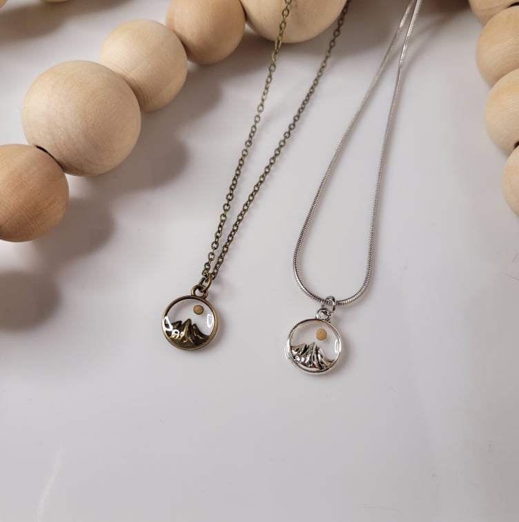 Mustard Seed Faith | Necklace | Mountain