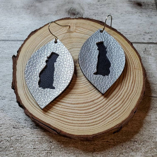 Groundhog | Shadow | Earrings | Faux