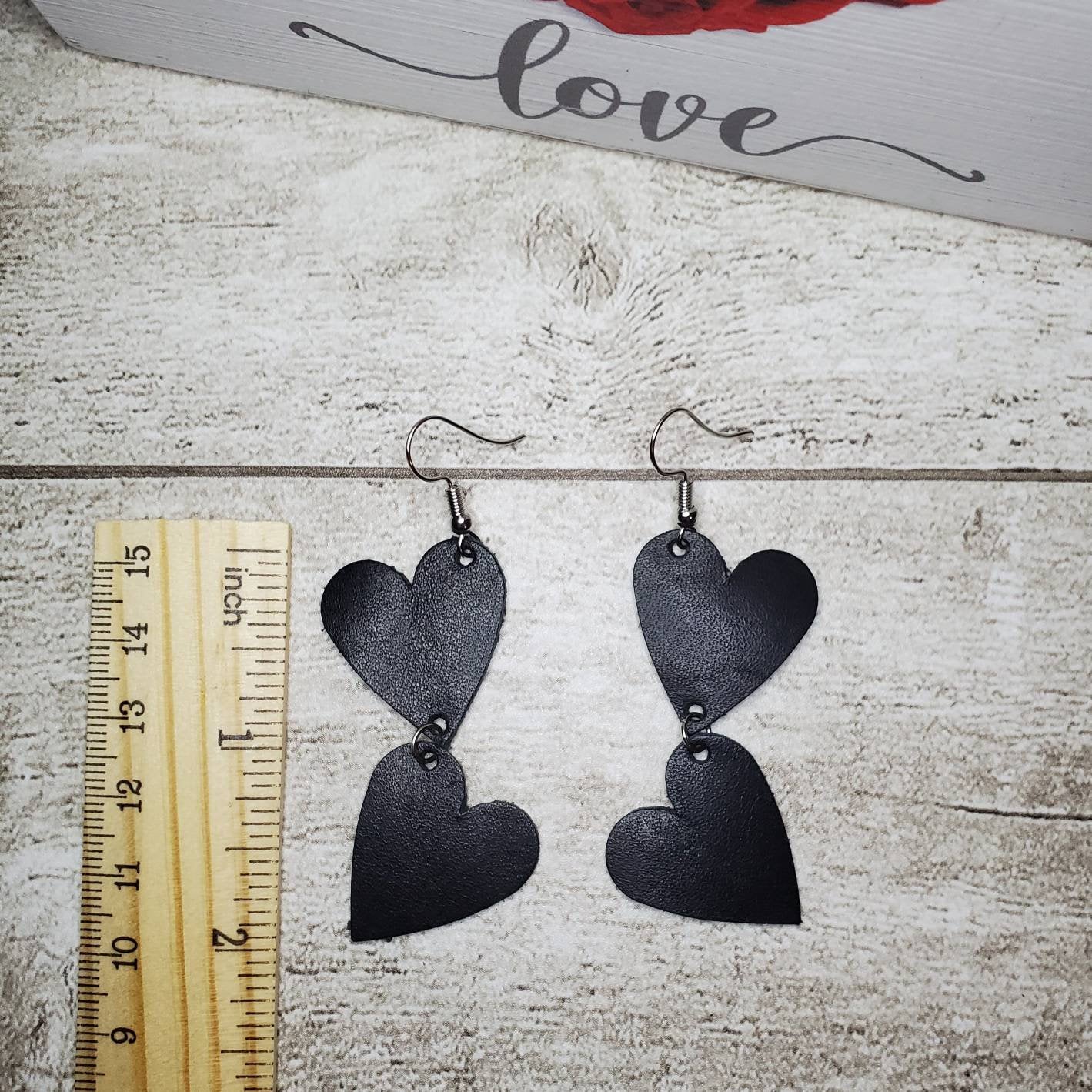 V-Day | Hearts | Genuine Leather