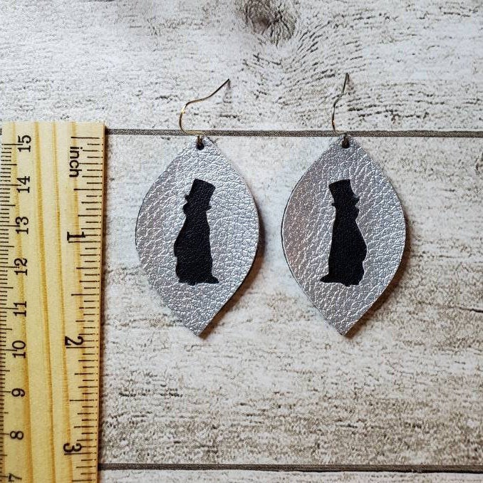 Groundhog | Shadow | Earrings | Faux