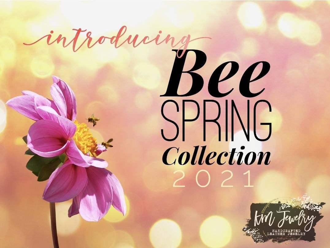 Bee Spring | Wood Earrings | Round Wood Disc | Gold | Honeycomb | Multiple Colors | Honeycomb Earrings | Gifts for her