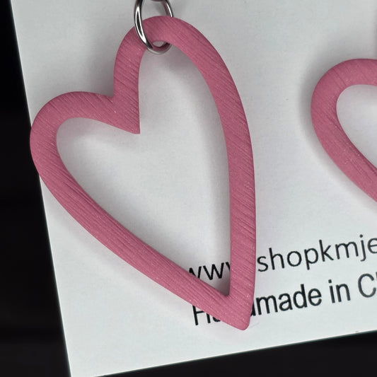 Heart Cutout | Pink Sands | Txtr | Silver