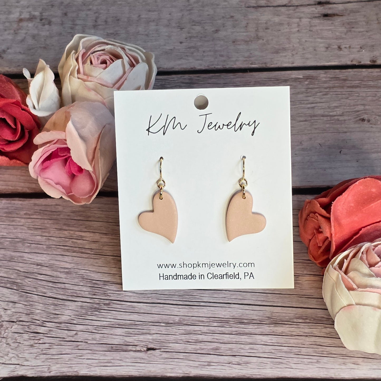 Sm Asym. Heart | Champagne Kiss | Gold