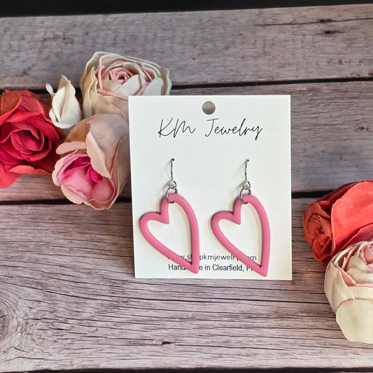 Heart Cutout | Pink Sands | Silver