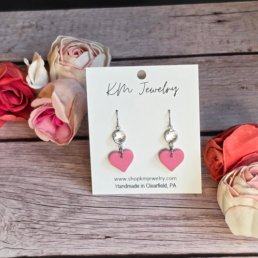Small Heart | Pink Sands | Txtr | Silver