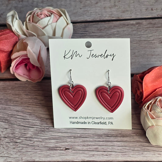Medium Heart | Cupid's Kiss | Clay
