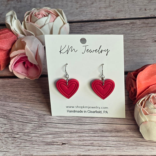 Small Heart | Crimson Crush | Txtr | Clay