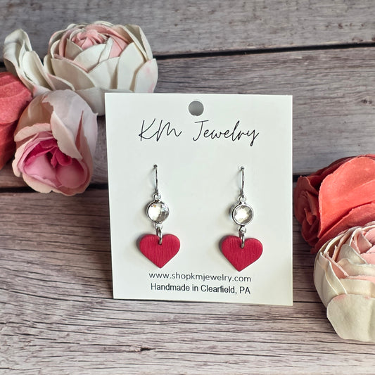 Small Heart | Crimson Crush | Txtr | Clay