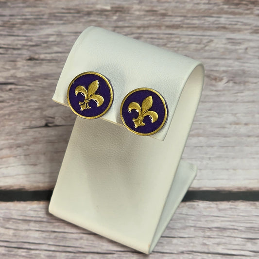 Mardi Gras | Fleur De Lis or Mask | Gold