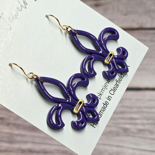 Mardi Gras | Fleur De Lis Cutout | Gold