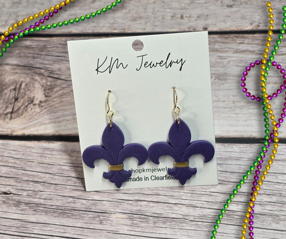 Mardi Gras | Fleur De Lis | Gold