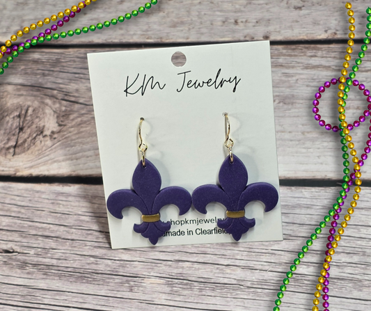 Mardi Gras | Fleur De Lis | Gold