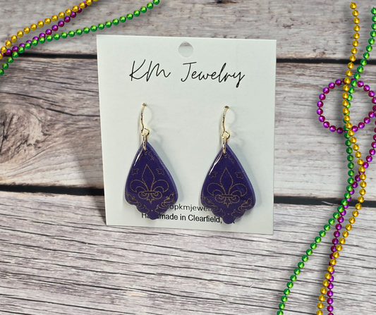 Mardi Gras | Fleur De Lis Design | Gold