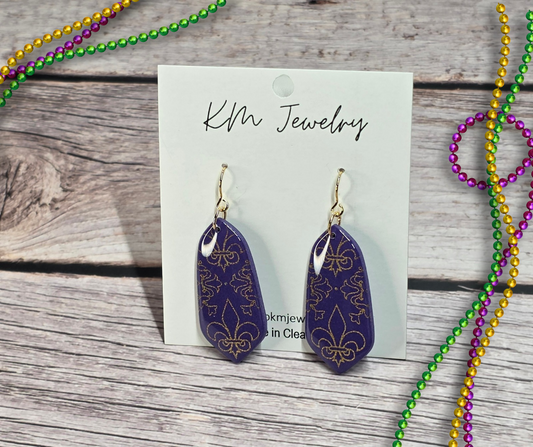Mardi Gras | Fleur De Lis Design | Gold