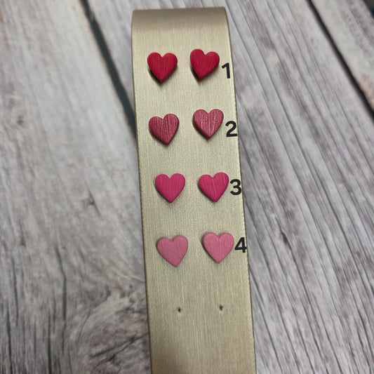 Tiny Hearts | Textured | Stud