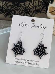 Spider Webs | Clay | Earrings