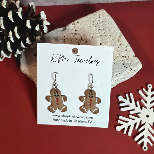 Gingerbread | Clay | Earring