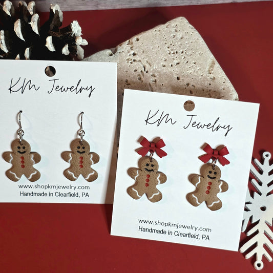 Gingerbread | Clay | Earring