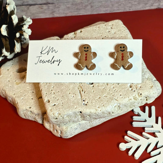 Gingerbread Man | Stud | Clay
