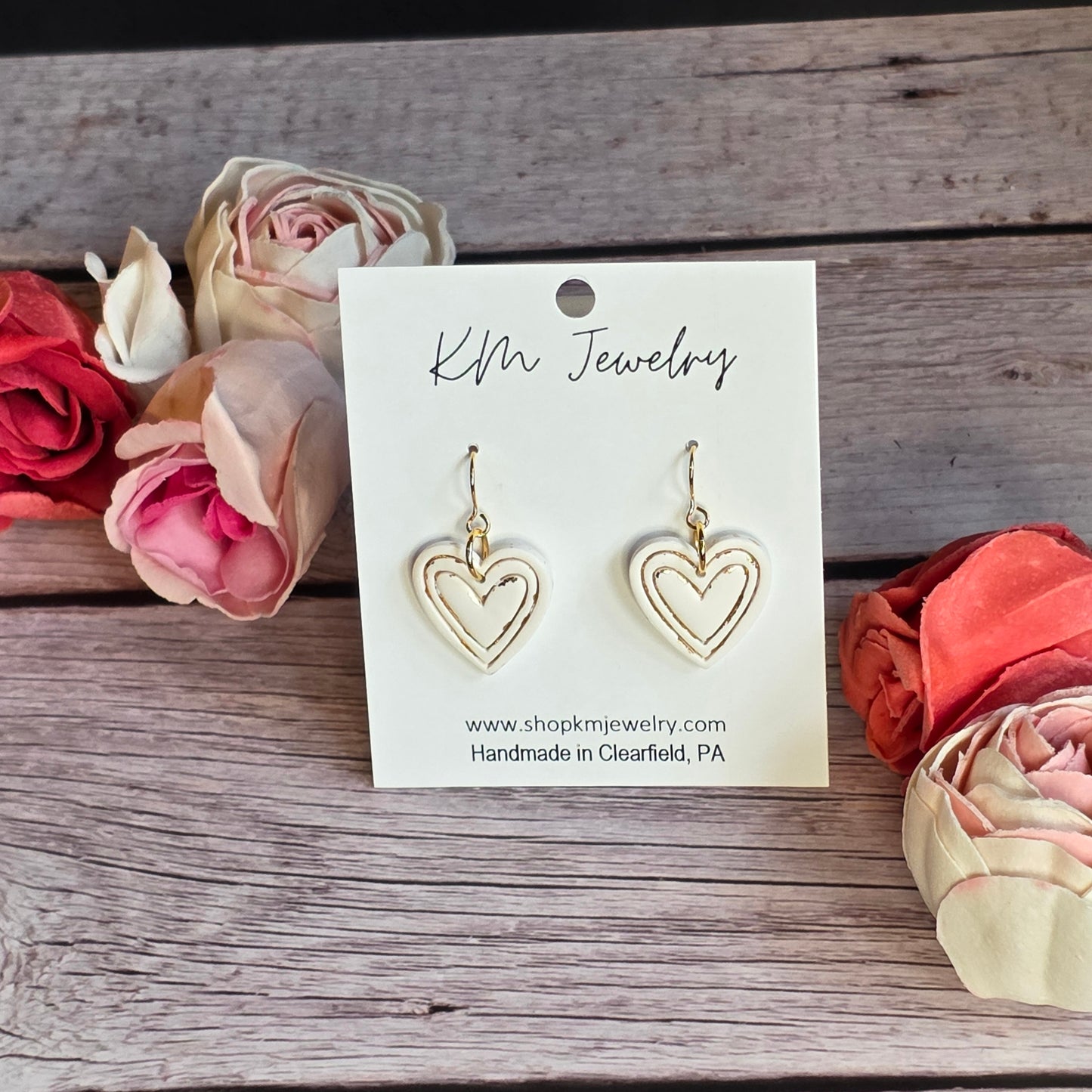Small Heart | Vanilla Silk | Gold