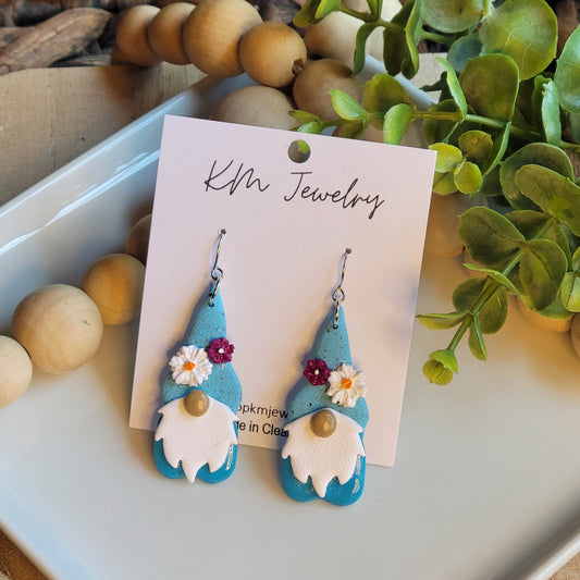 Spring Gnome | Earrings | Extra | Clay