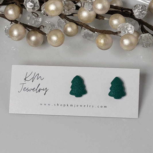 Tree | Textured | Clay Stud