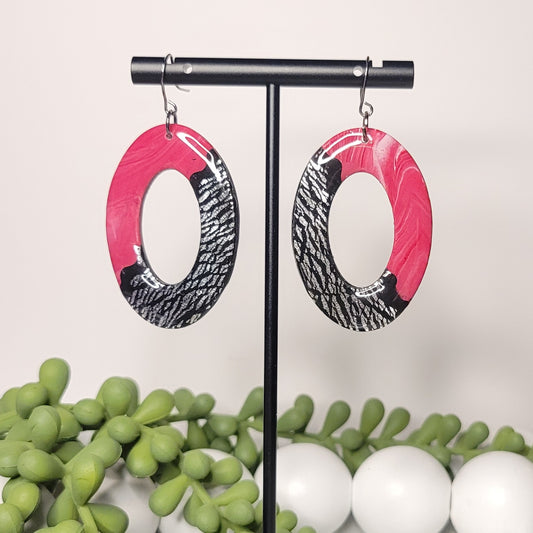 Love Bites | Oval Cutout | Silver | Clay