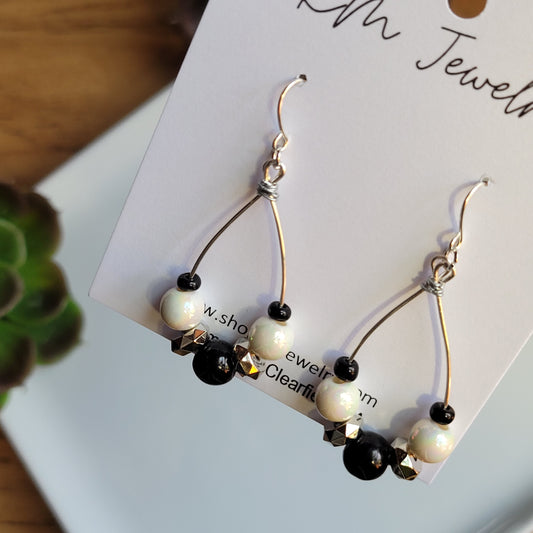 Bead | Sm Teardrop | Wire | Earring