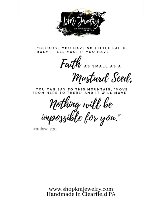 Mustard Seed Faith | Necklace | Mountain