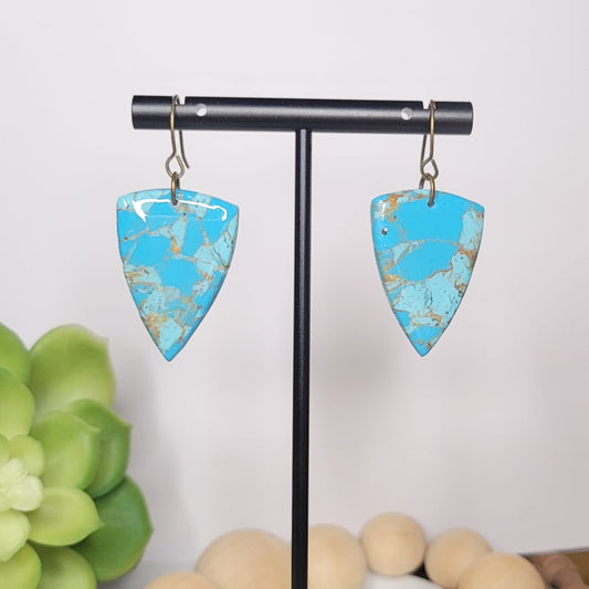 Free Spirit | Arrow Head | Turquoise | Bronze | Clay