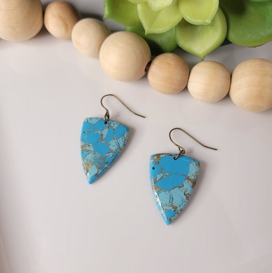 Free Spirit | Arrow Head | Turquoise | Bronze | Clay
