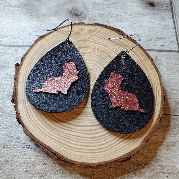 Groundhog | Shadow | Earrings | Faux