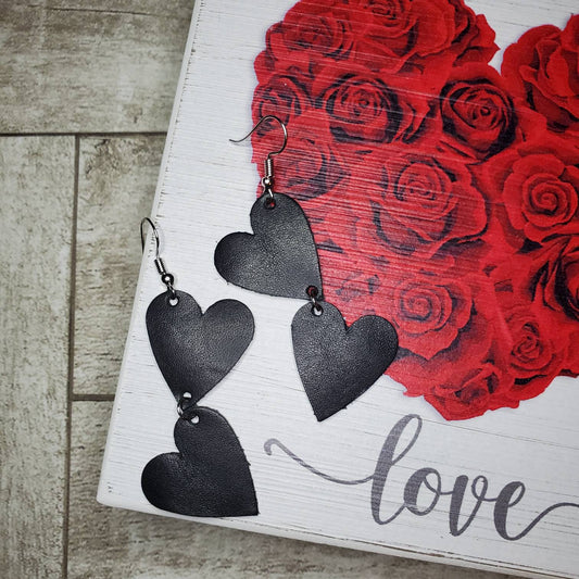 V-Day | Hearts | Genuine Leather