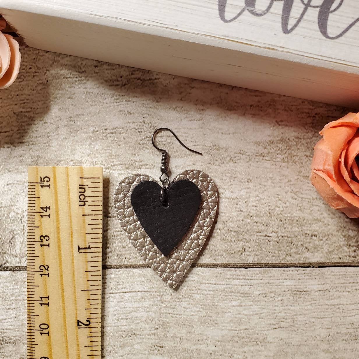 V-Day | Hearts | Faux & Genuine Leather