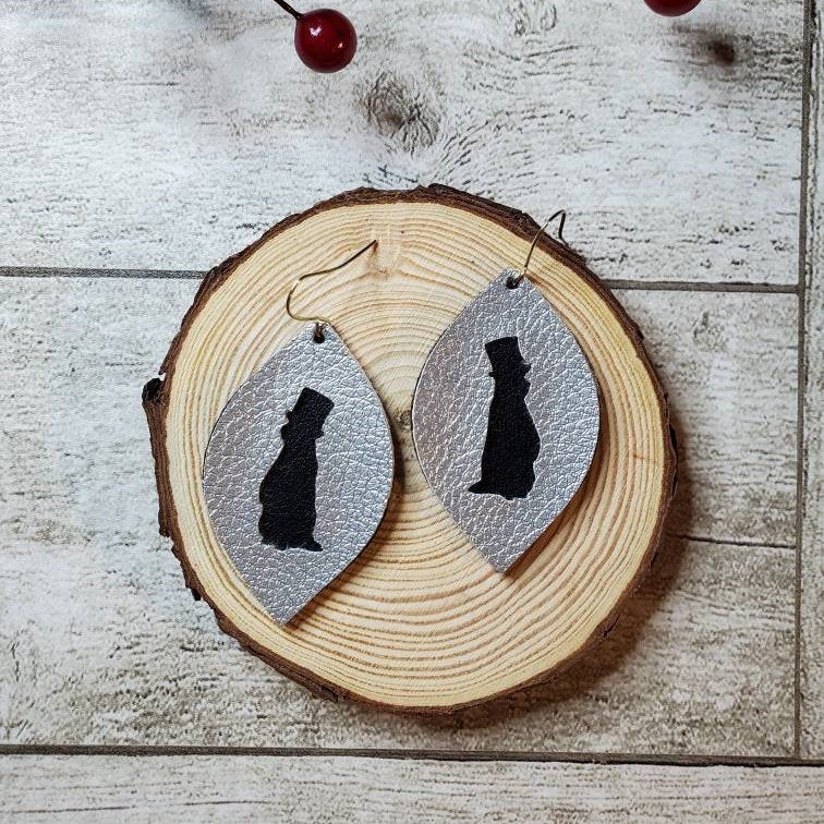 Groundhog | Shadow | Earrings | Faux