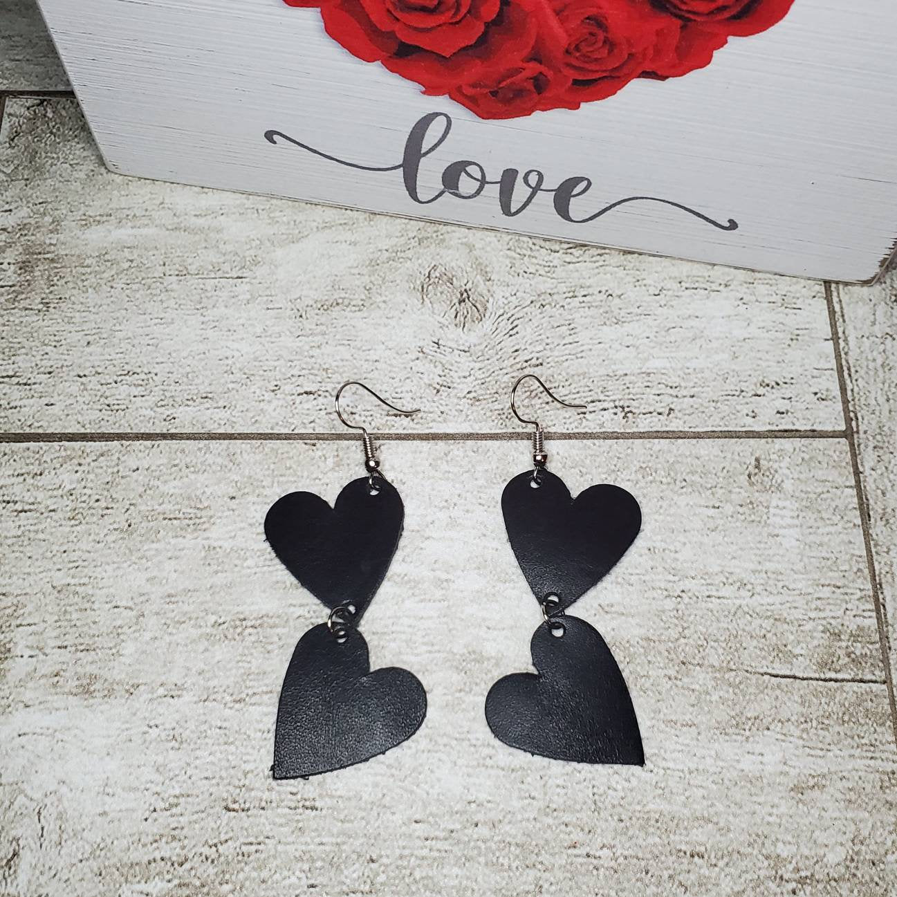 V-Day | Hearts | Genuine Leather
