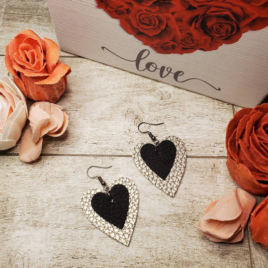 V-Day | Hearts | Faux & Genuine Leather